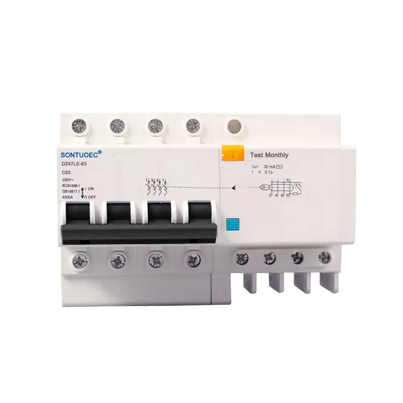 4p typu RCBO AC